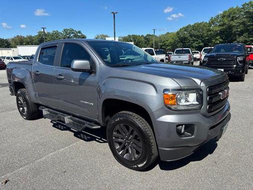 Satin Steel Metallic 2020 GMC Canyon SLE