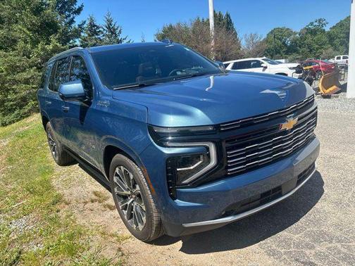 Lakeshore Blue Metallic 2025 Chevrolet Tahoe 4WD High Country