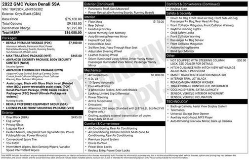 2022 GMC Yukon Denali