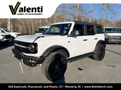 Oxford White 2022 Ford Bronco Wildtrak