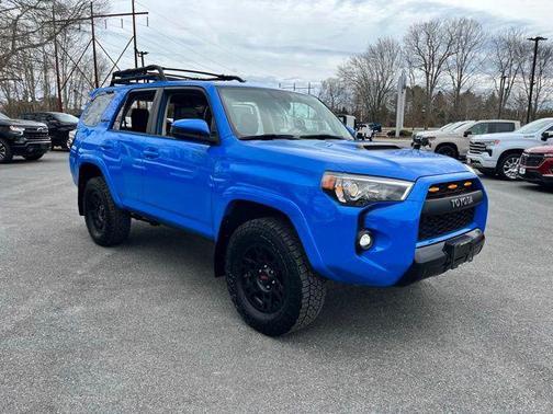 Blue 2019 Toyota 4Runner TRD Pro