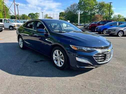 Blue 2019 Chevrolet Malibu LT