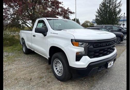 Summit White 2026 Chevrolet Silverado 1500 WT