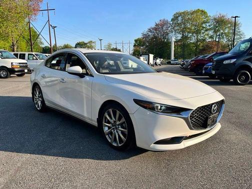Snowflake White Pearl Mica 2020 Mazda Mazda3 AWD w/Premium Package