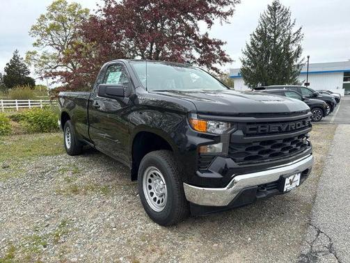 Black 2026 Chevrolet Silverado 1500 WT