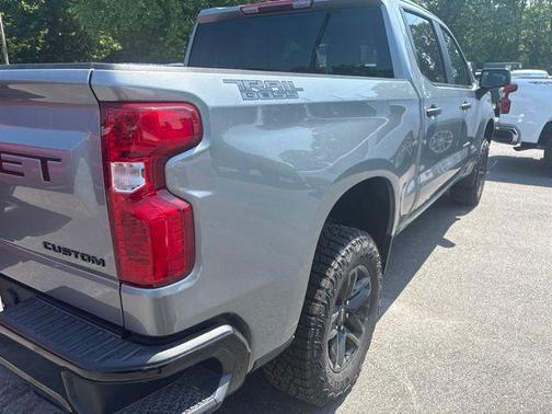 Sterling Gray Metallic 2026 Chevrolet Silverado 1500 Custom Trail Boss