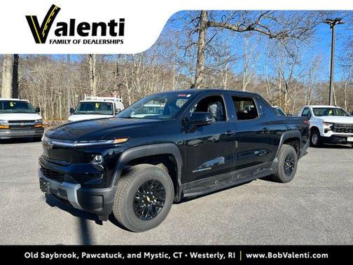 Black 2026 Chevrolet Silverado EV LT - Extended Range 4WD