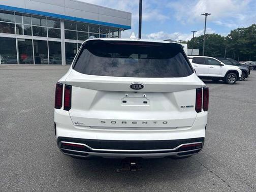 Snow White Pearl 2021 Kia Sorento Hybrid EX