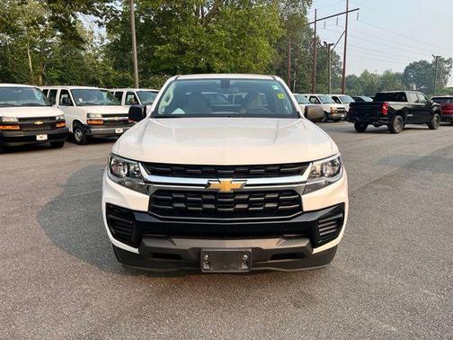 Summit White 2021 Chevrolet Colorado WT