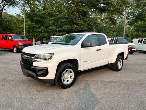 Summit White 2021 Chevrolet Colorado WT