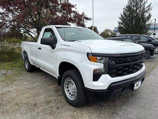 Summit White 2026 Chevrolet Silverado 1500 WT