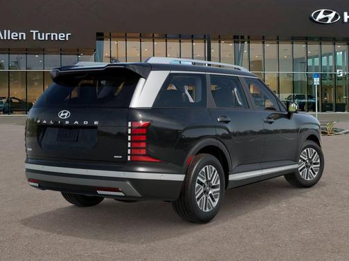 Abyss Black Pearl 2026 Hyundai Palisade Hybrid SEL Premium 8P