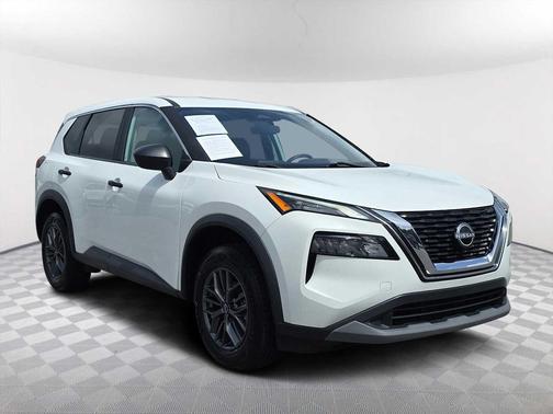Glacier White 2023 Nissan Rogue S