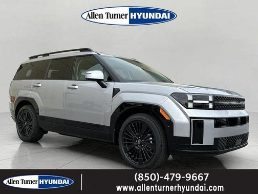 Shimmering Silver 2026 Hyundai SANTA FE HEV Calligraphy