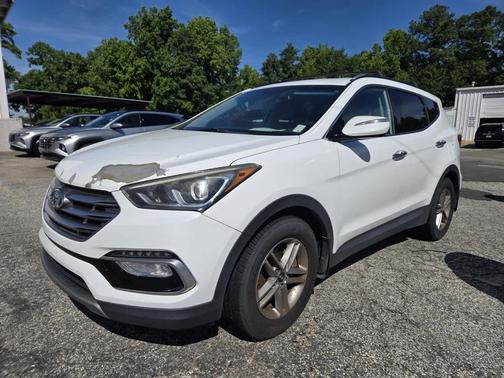 Pearl White 2018 Hyundai Santa Fe Sport 2.4L