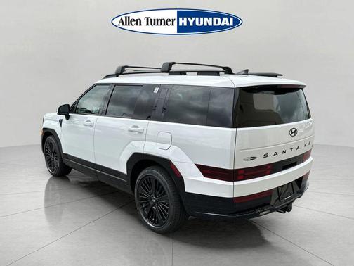 Serenity White 2026 Hyundai SANTA FE HEV Calligraphy