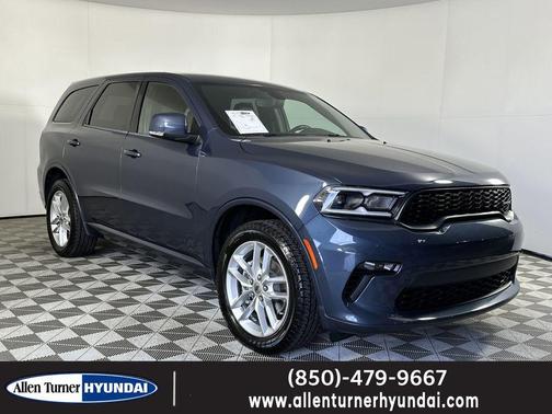 Reactor Blue Pearlcoat 2021 Dodge Durango GT Plus