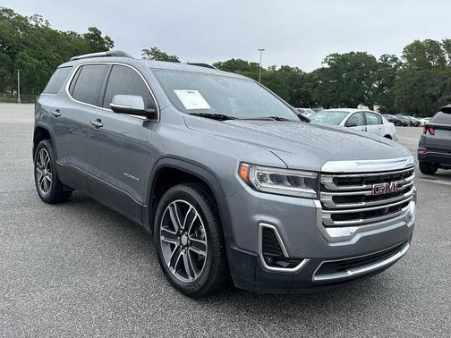 Satin Steel Metallic 2021 GMC Acadia FWD SLT