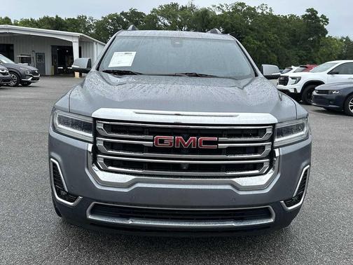 Satin Steel Metallic 2021 GMC Acadia FWD SLT