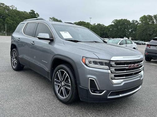 Satin Steel Metallic 2021 GMC Acadia FWD SLT