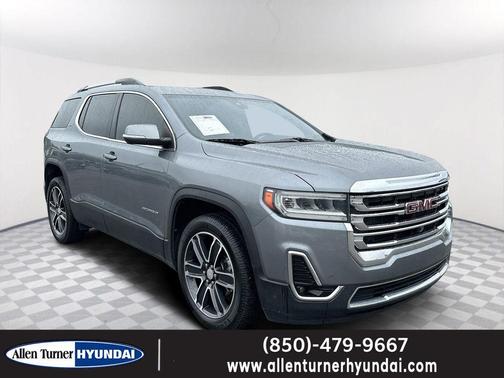 Satin Steel Metallic 2021 GMC Acadia FWD SLT