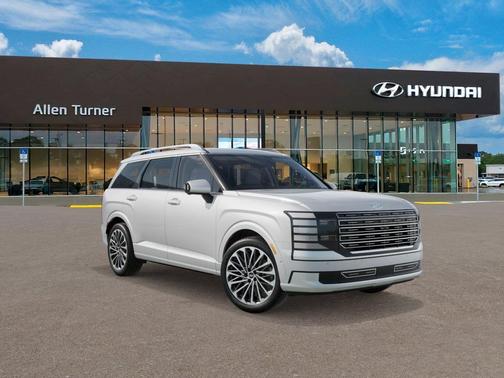 Creamy White Pearl 2026 Hyundai Palisade Hybrid Calligraphy