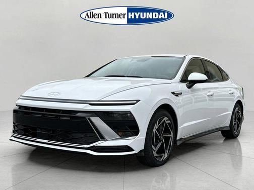 Serenity White 2026 Hyundai SONATA SEL