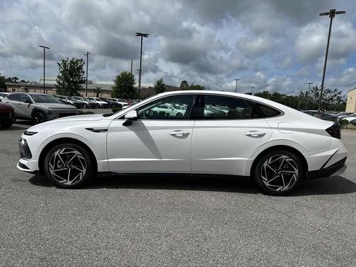 Serenity White 2026 Hyundai SONATA SEL
