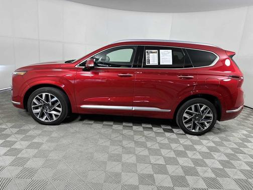 Calypso Red 2022 Hyundai SANTA FE Calligraphy