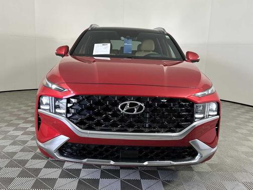 Calypso Red 2022 Hyundai SANTA FE Calligraphy