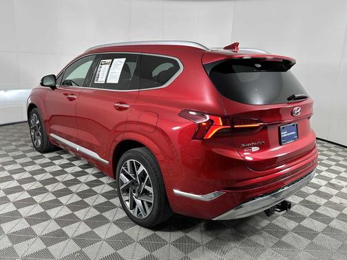 Calypso Red 2022 Hyundai SANTA FE Calligraphy