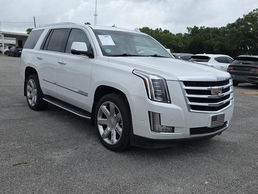 Crystal White Tricoat 2020 Cadillac Escalade Luxury