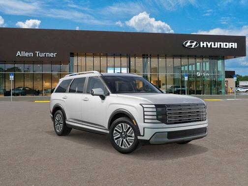Creamy White Pearl 2026 Hyundai Palisade Hybrid Blue SEL Premium 8P
