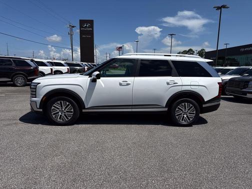 Creamy White Pearl 2026 Hyundai Palisade Hybrid Blue SEL Premium 8P