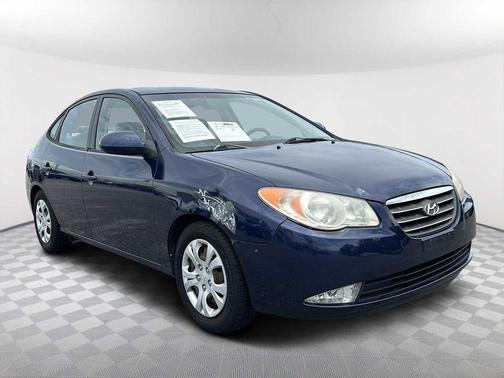 Regatta Blue Pearl 2009 Hyundai ELANTRA GLS