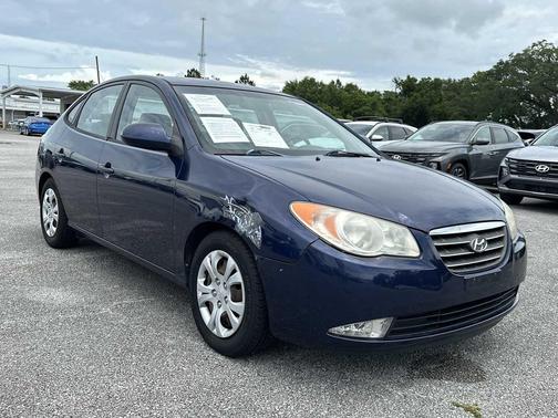 Regatta Blue Pearl 2009 Hyundai ELANTRA GLS