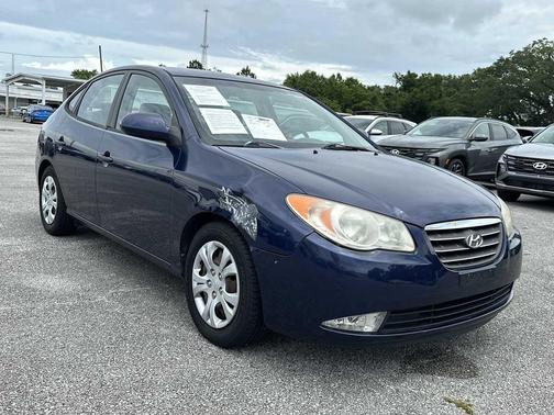 Regatta Blue Pearl 2009 Hyundai ELANTRA GLS
