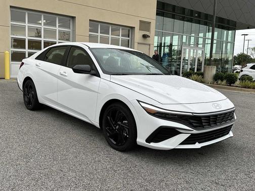 Serenity White 2026 Hyundai ELANTRA Sport