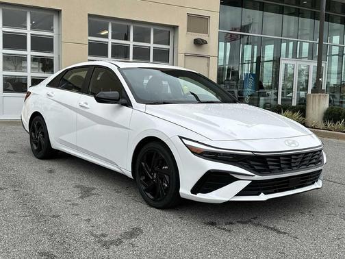 Serenity White 2026 Hyundai ELANTRA Sport