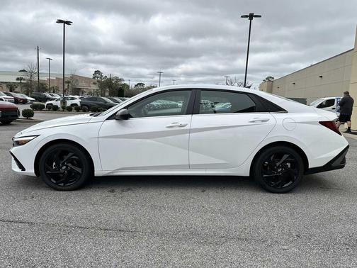 Serenity White 2026 Hyundai ELANTRA Sport