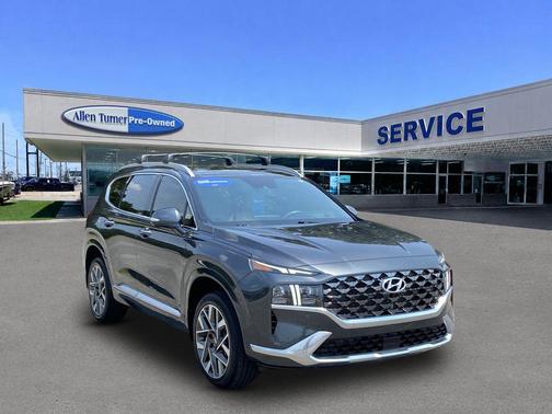 Portofino Gray 2023 Hyundai SANTA FE Calligraphy