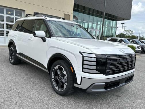 Creamy White Pearl 2026 Hyundai Palisade Hybrid Limited