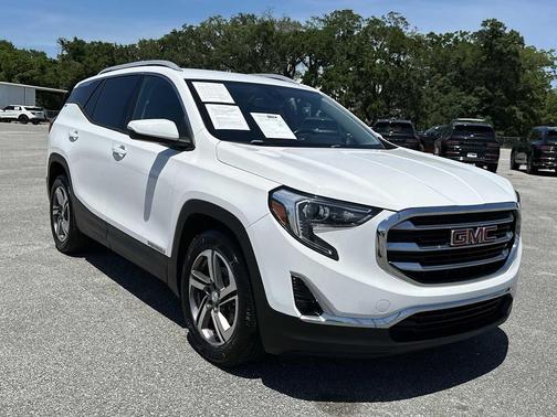 Summit White 2020 GMC Terrain SLT