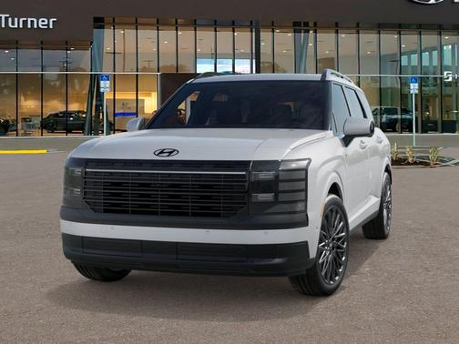 Creamy White Pearl 2027 Hyundai Palisade Hybrid Calligraphy AWD