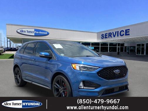 Ford Performance Blue Metallic 2019 Ford Edge ST