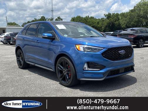 Ford Performance Blue Metallic 2019 Ford Edge ST