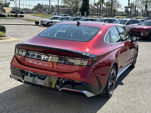 Ultimate Red 2026 Hyundai SONATA SEL