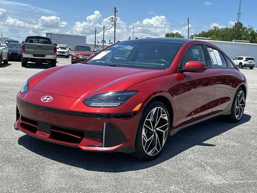 Ultimate Red 2024 Hyundai IONIQ 6 Limited
