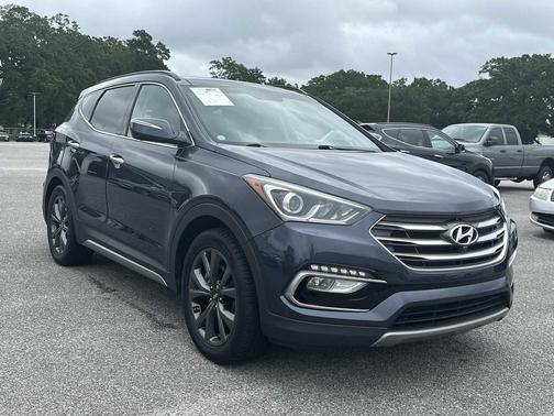 Marlin Blue 2017 Hyundai Santa Fe Sport 2.0L Turbo Ultimate