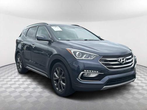 Marlin Blue 2017 Hyundai Santa Fe Sport 2.0L Turbo Ultimate